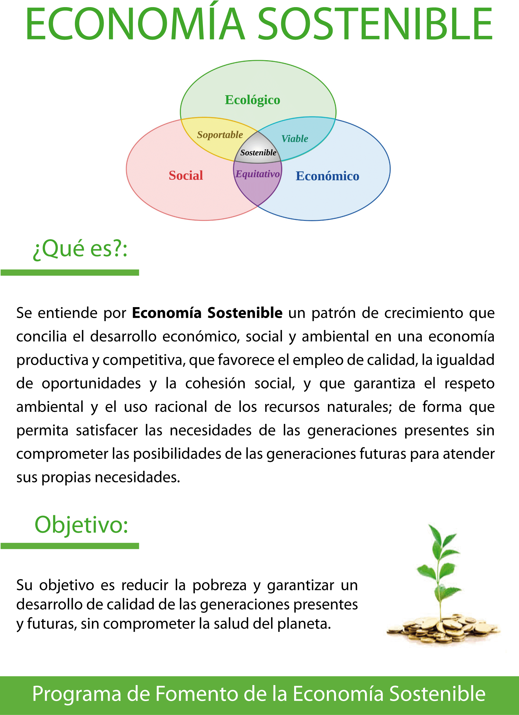 folleto economia sostenible