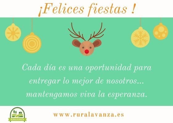 2017 felicitaciones navidad Ruralavanza