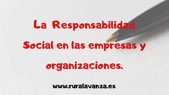 transferencia de dinero Fecha roja dramático La Responsabilidad Social en las empresas y organizaciones. - Ruralavanza
